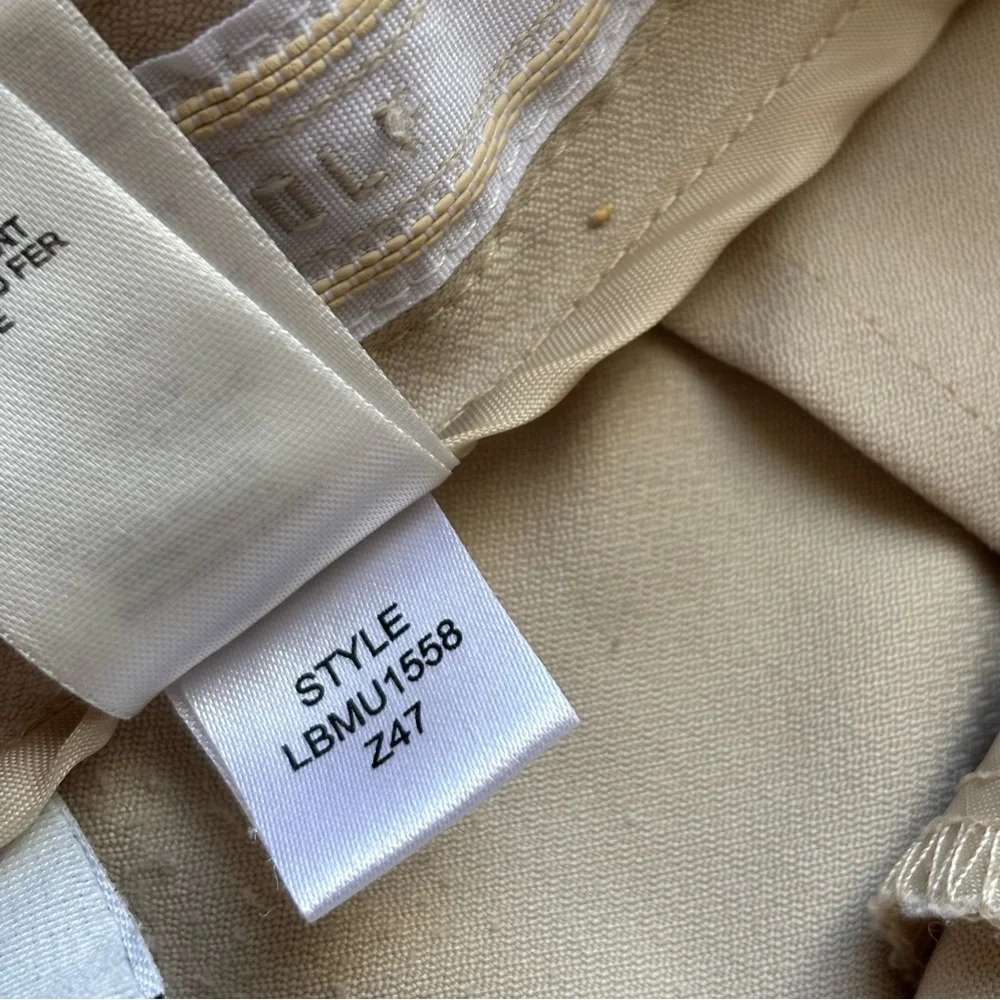 Liz Golf High Waisted Chino Shorts Womens Size 10 Beige Lightweight Preppy Y2K